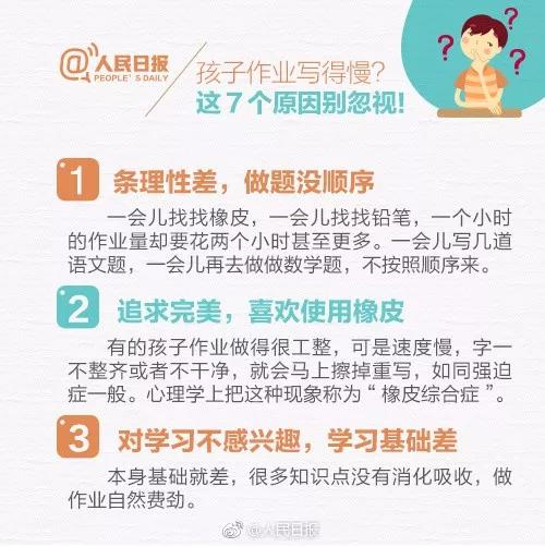 人民日报推荐：15个妙招，让孩子高质量完成作业！（转给家长）(图3)