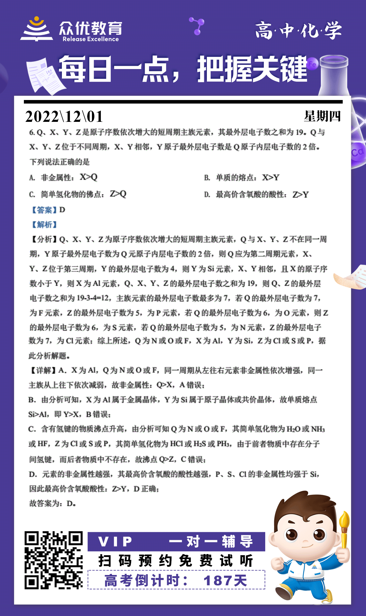 【高中化学】2022·山东卷：单项选择题精选(图1)